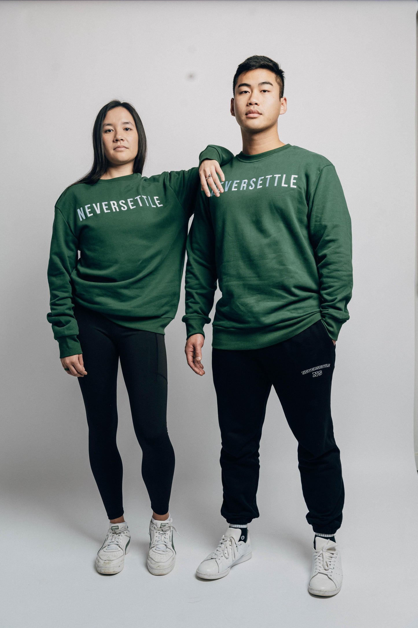 Moss Green Sweatshirt- Women