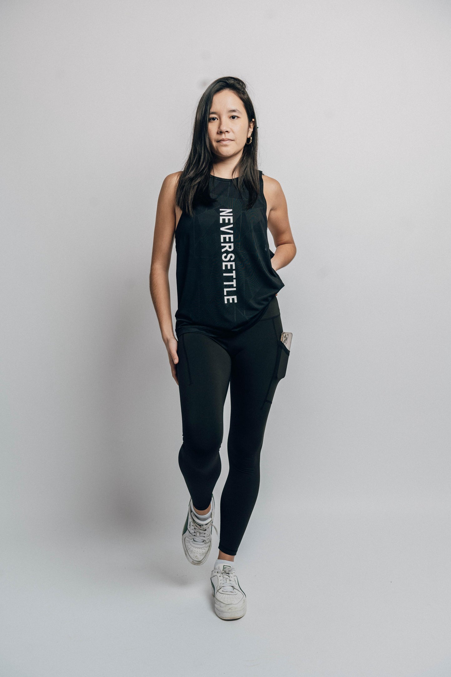 Tribe Tank Top- Black