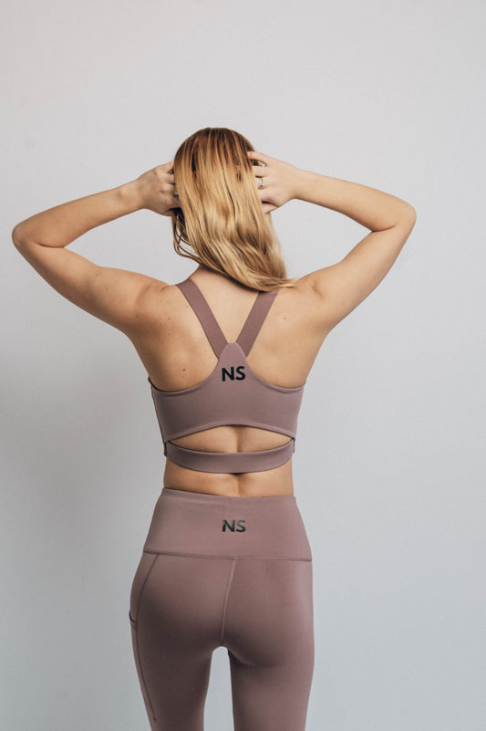 Rose Pink Sports Bra