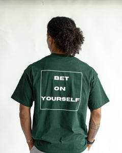 Bet On Yourself T - shirt - NeverSettle Fitness Apparel