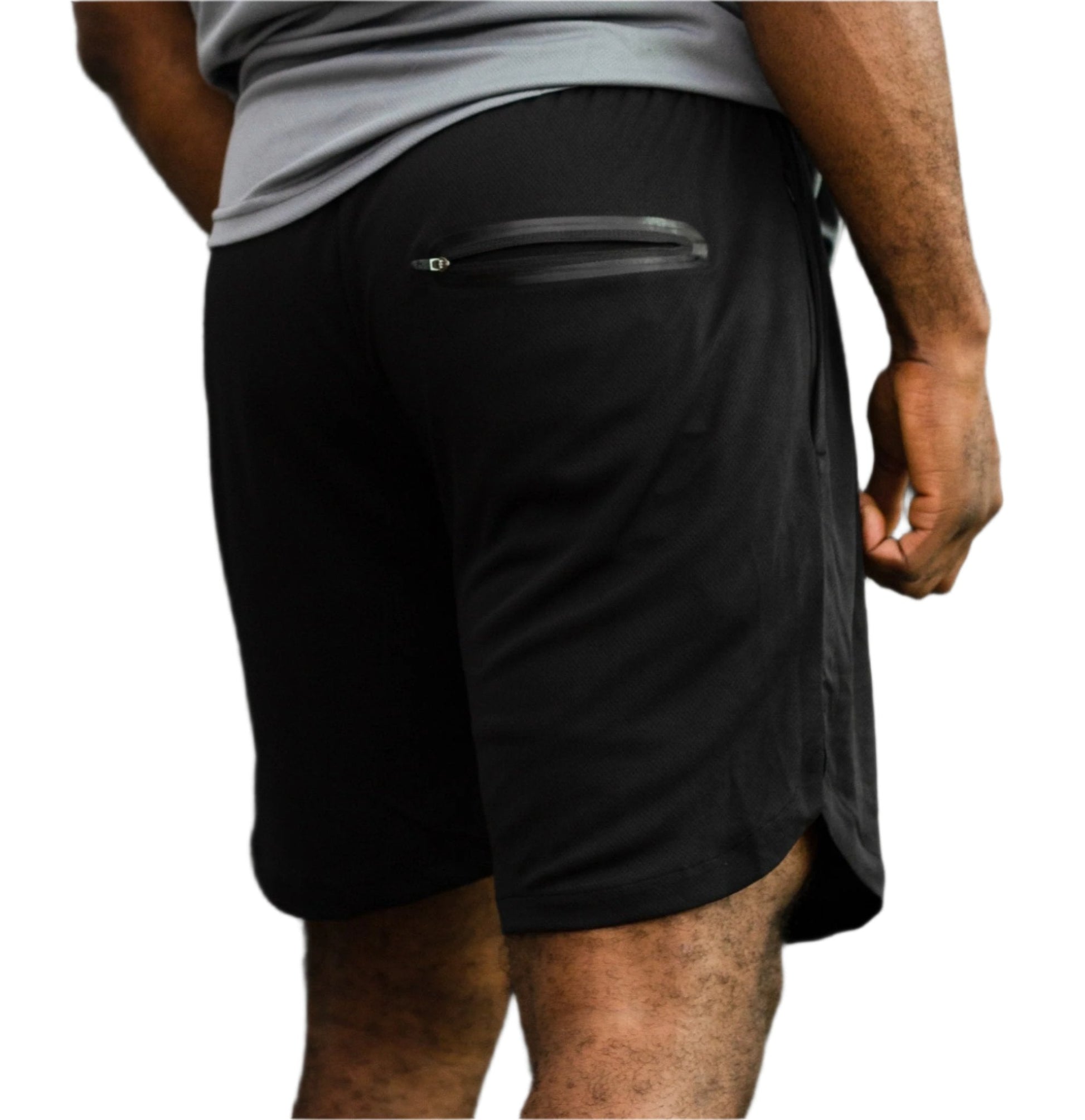 Black Marathon Short - NeverSettle Fitness Apparel