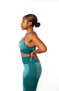 Impact Green Leggings - NeverSettle Fitness Apparel