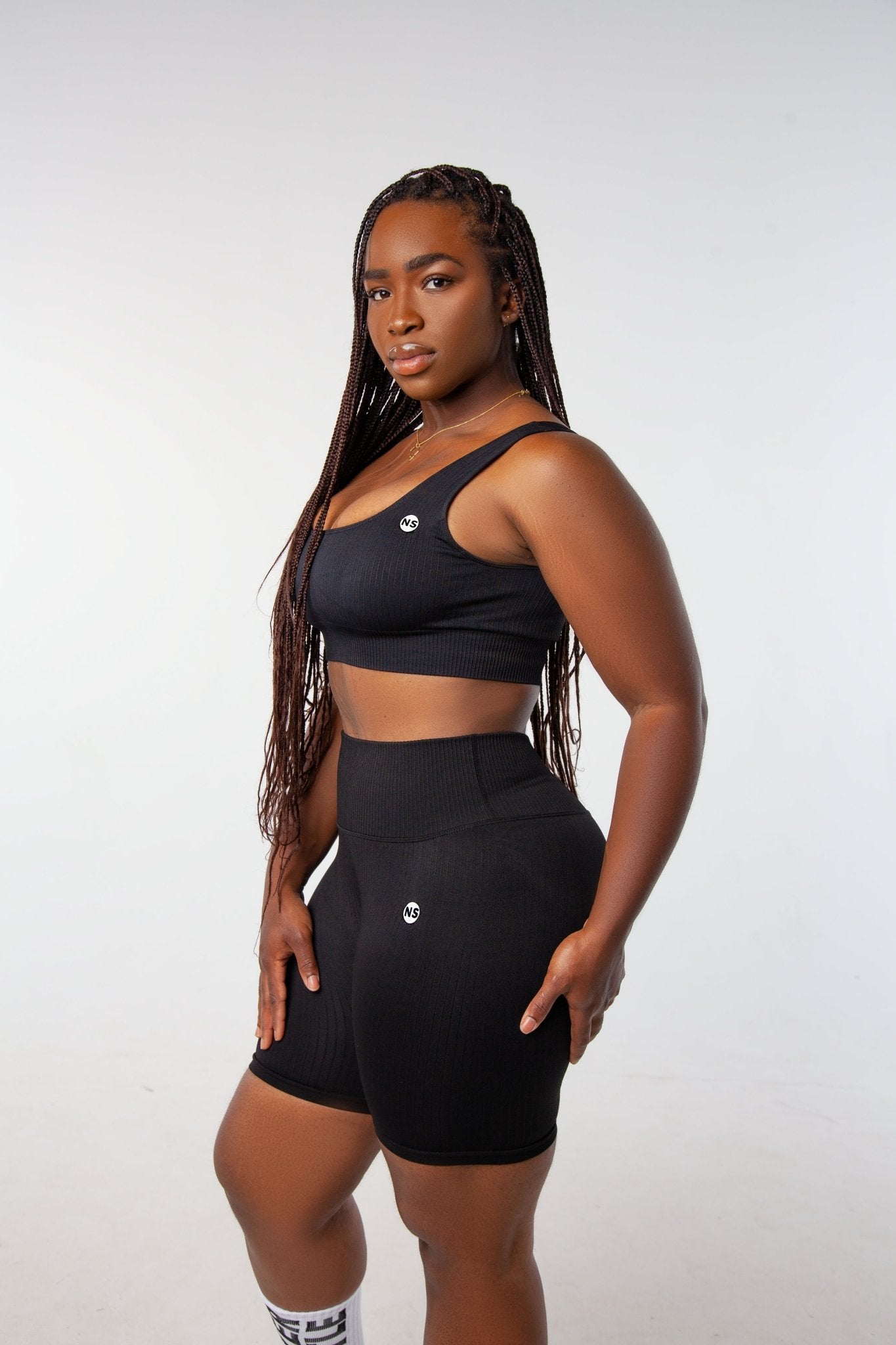 Ultra Black Short - NeverSettle Fitness Apparel