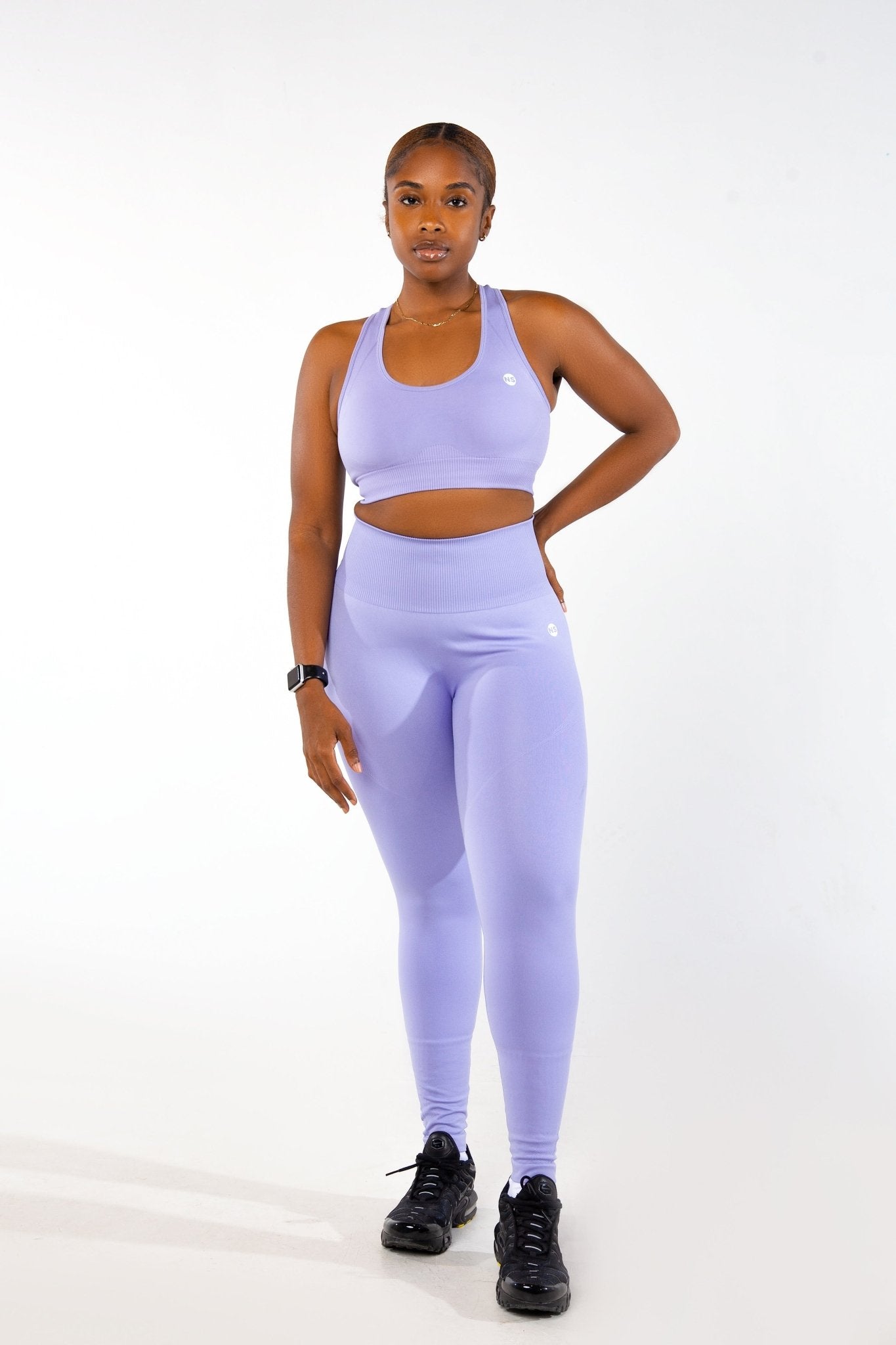 Violet Hyperflex Leggings - NeverSettle Fitness Apparel