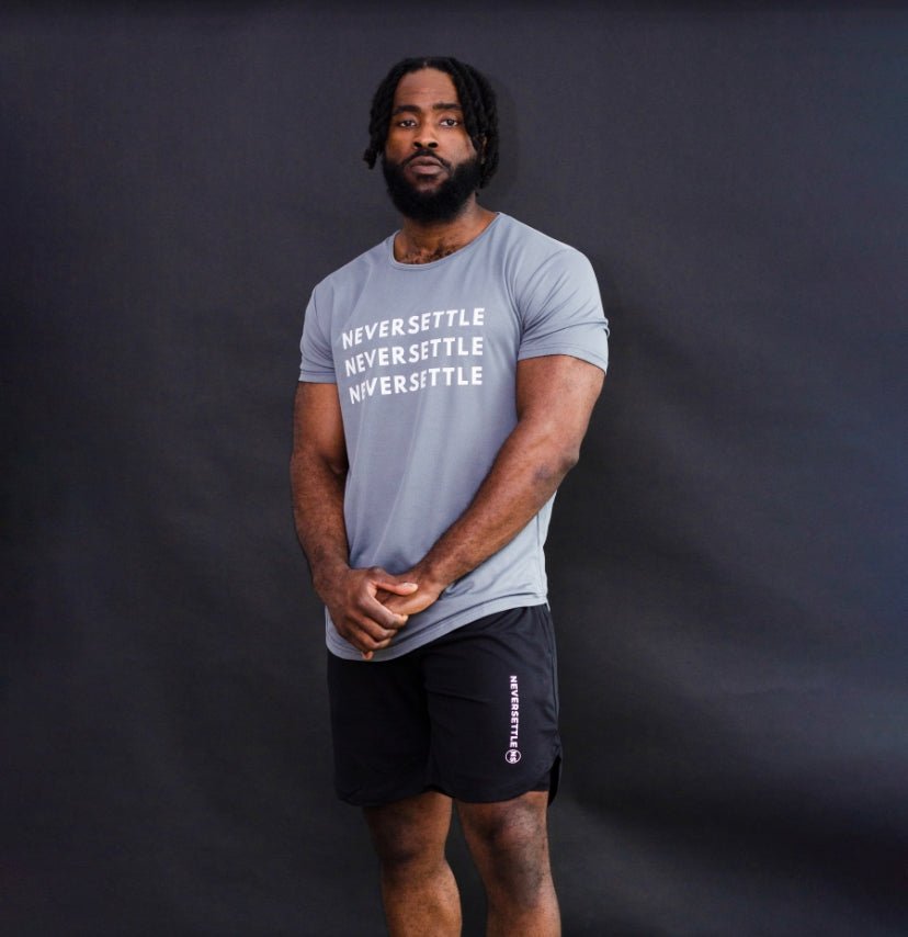 Workout T-Shirt - NeverSettle Fitness Apparel