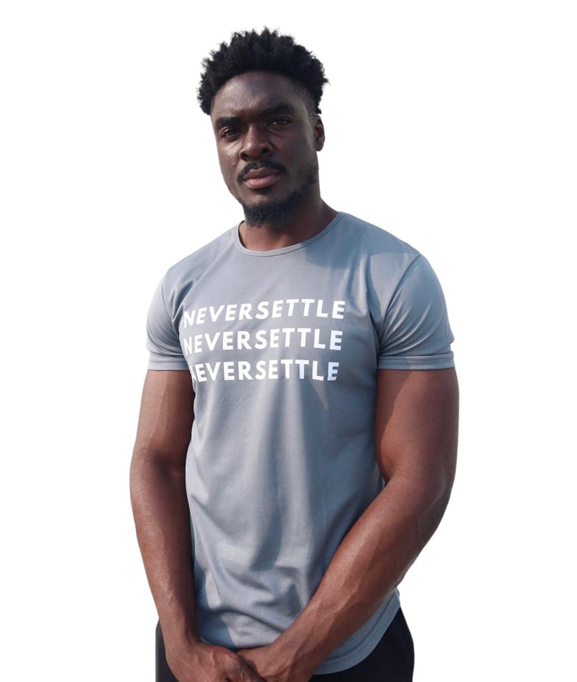 Workout T-Shirt - NeverSettle Fitness Apparel