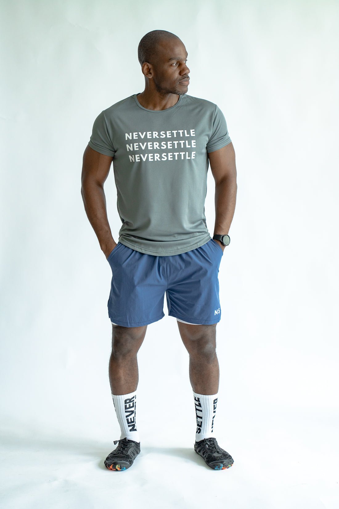 Workout T-Shirt - NeverSettle Fitness Apparel